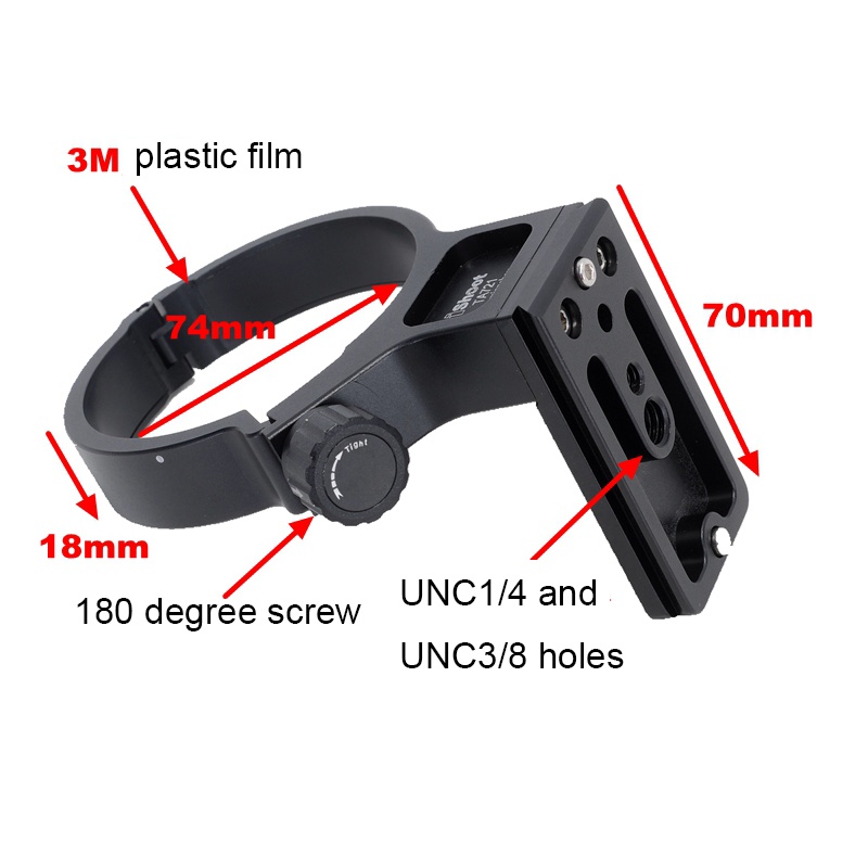  iShoot Stativfäste för Tamron 70-210mm F4 Di VC USD A034