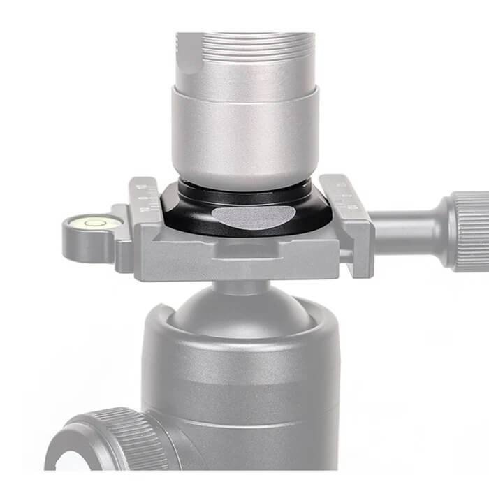  Sunwayfoto AP-152 Rund Arca Swiss platta för LED ljusstav