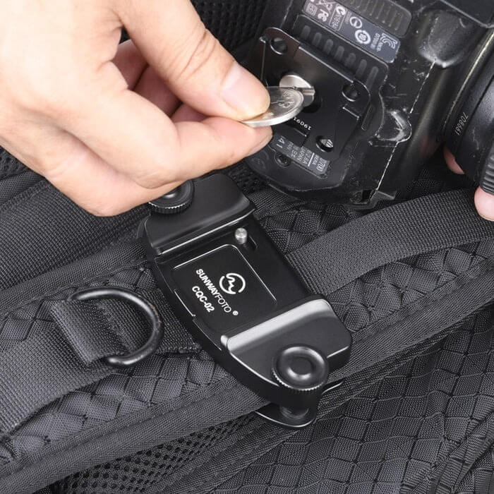  Sunwayfoto CQC-02 Kamerahölster med fäste & Arca platta