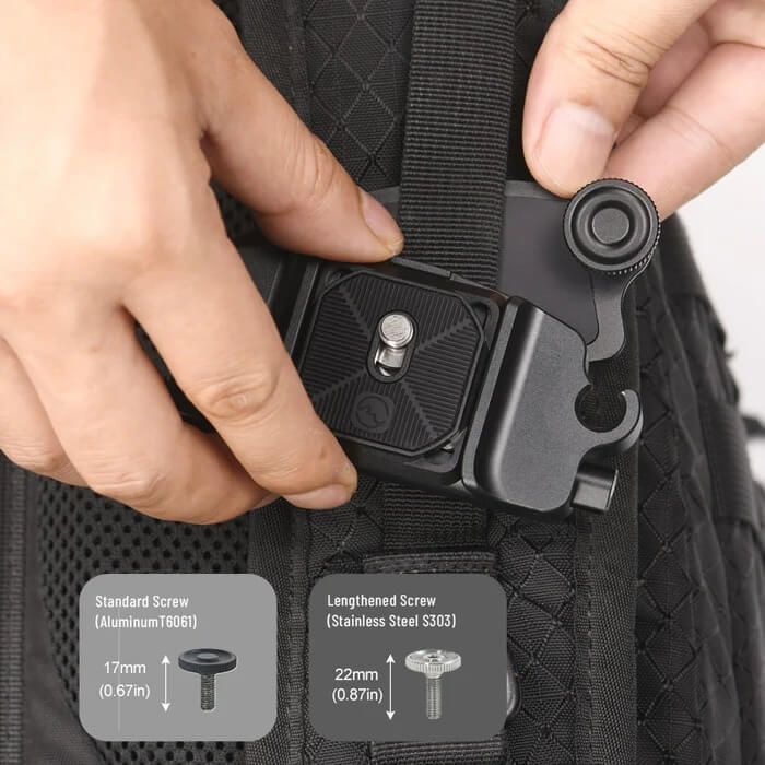  Sunwayfoto CQC-02 Kamerahölster med fäste & Arca platta