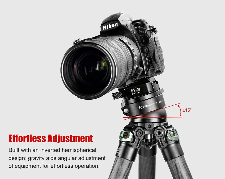  Sunwayfoto ILB-65+SC-64 65 mm tasausalusta Arca-Swiss-pikakiinnityksellä Kamda – nopea toimitus ja turvallinen verkkokauppa