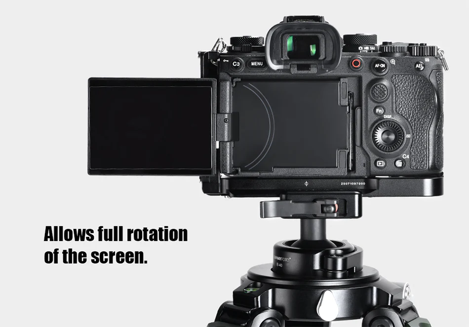  Sunwayfoto L-kiinnike kädensijalla Sony A9 III & A1 II