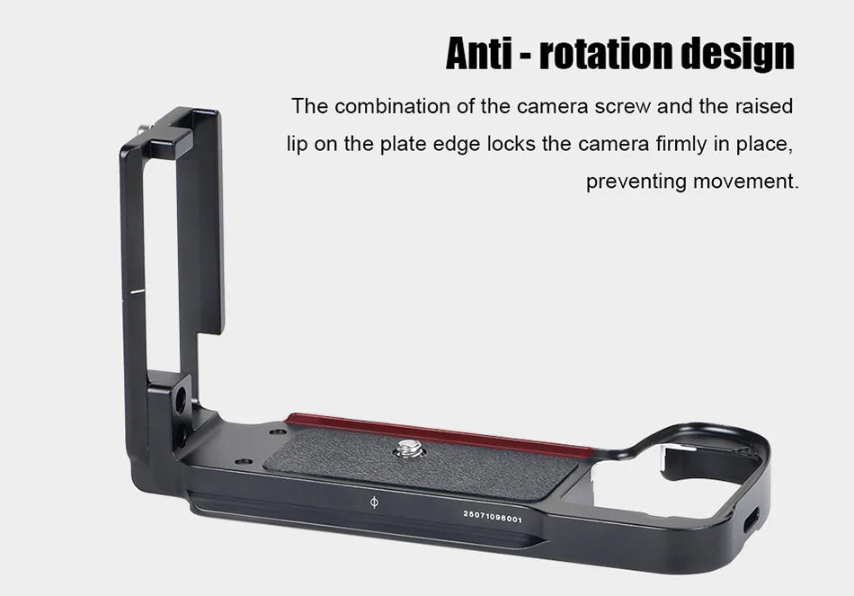  Sunwayfoto L-kiinnike yhdestä kappaleesta Sony A9 III & A1 II – Arca-Swiss