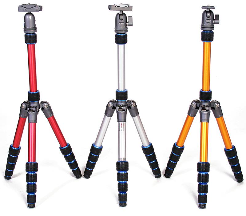  Nest Traveller Kamerastativ 139cm röd