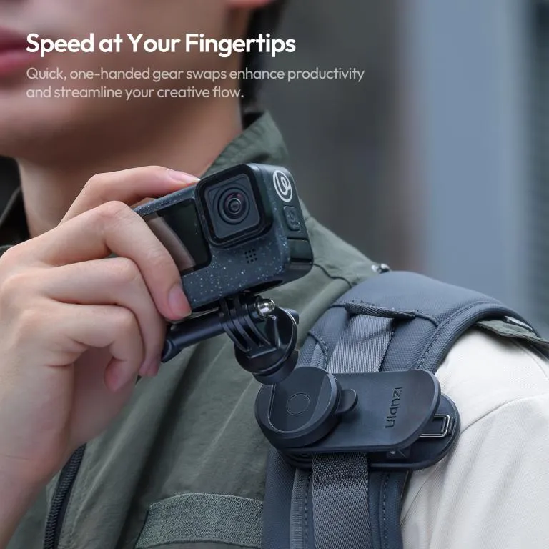  Ulanzi CK02 – Kamerakiinnike reppuun pikakiinnityksellä