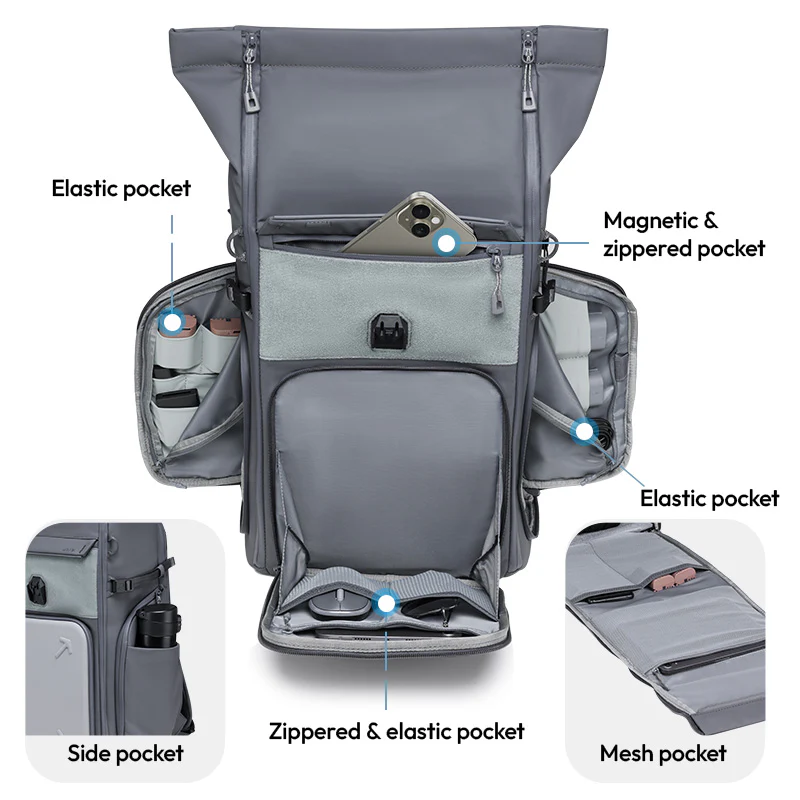  Ulanzi BP04 kamerareppu – laajennettava 23–27 L kovalla suojauksella