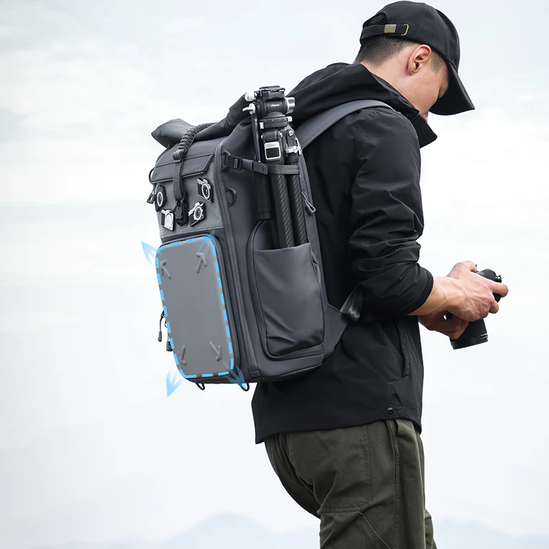  Ulanzi BP04 kamerareppu – laajennettava 23–27 L kovalla suojauksella