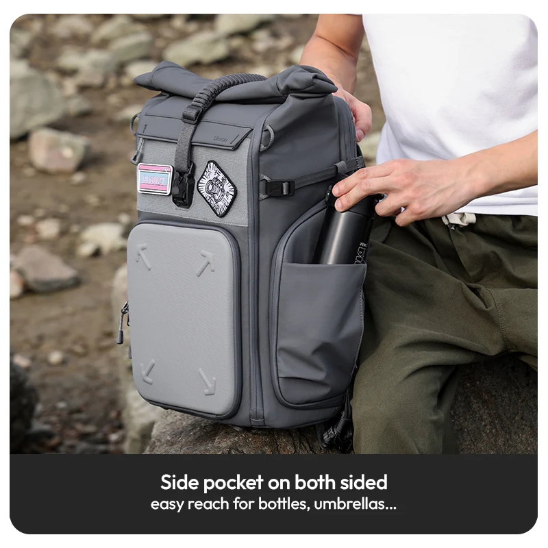  Ulanzi BP04 kamerareppu – laajennettava 23–27 L kovalla suojauksella