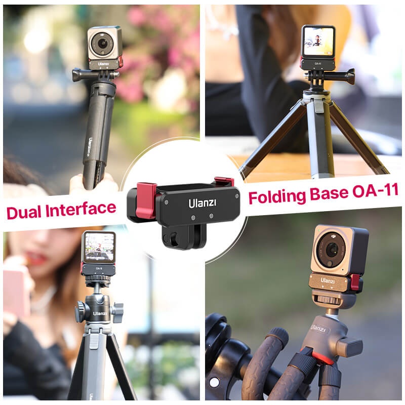  Ulanzi Folding Fingers -sovitin magneettikiinnityksellä DJI Osmo Action 2/3/4 Kamda – nopea toimitus ja turvallinen verkkokauppa