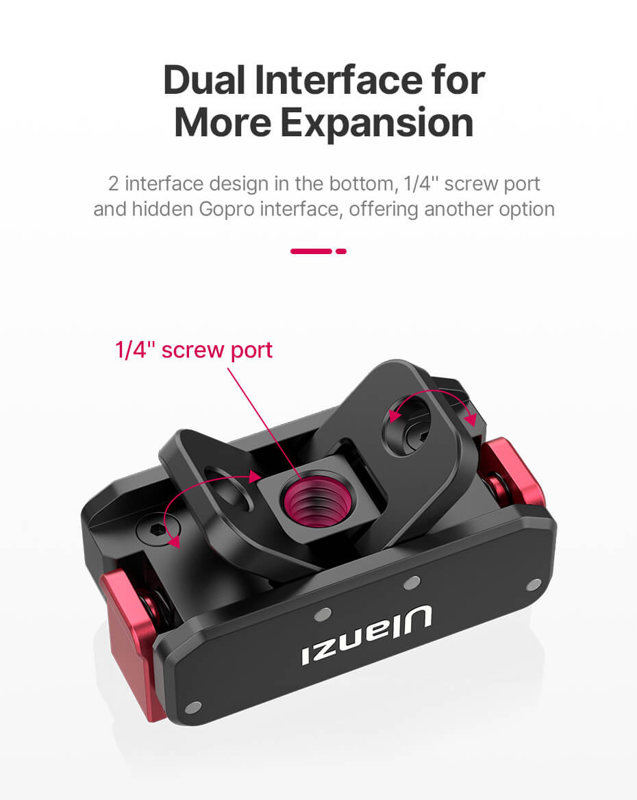  Ulanzi Folding Fingers -sovitin magneettikiinnityksellä DJI Osmo Action 2/3/4 Kamda – nopea toimitus ja turvallinen verkkokauppa