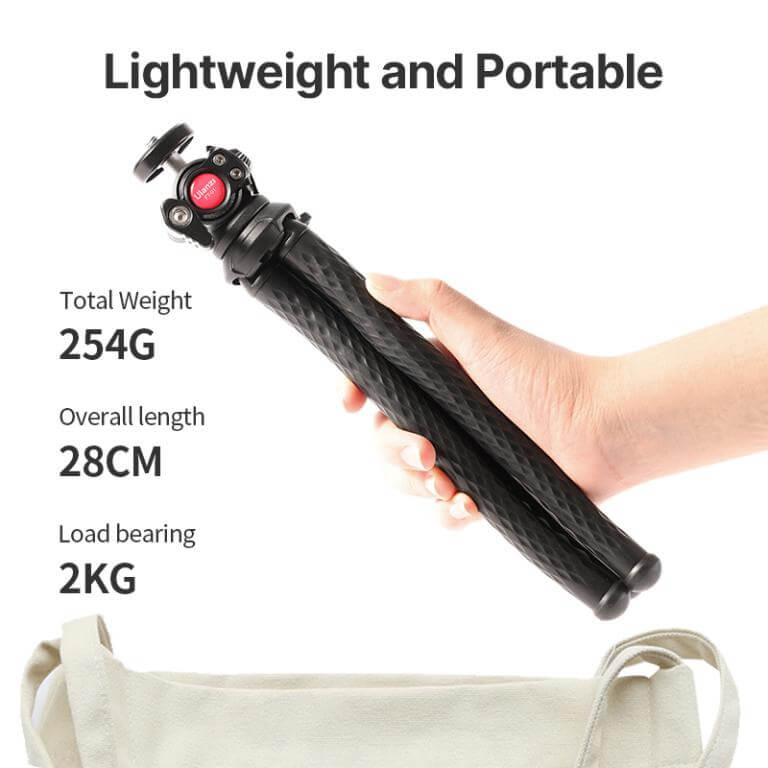  Ulanzi FT-01 Kamerastativ & mobilhållare av bläckfiskmodell