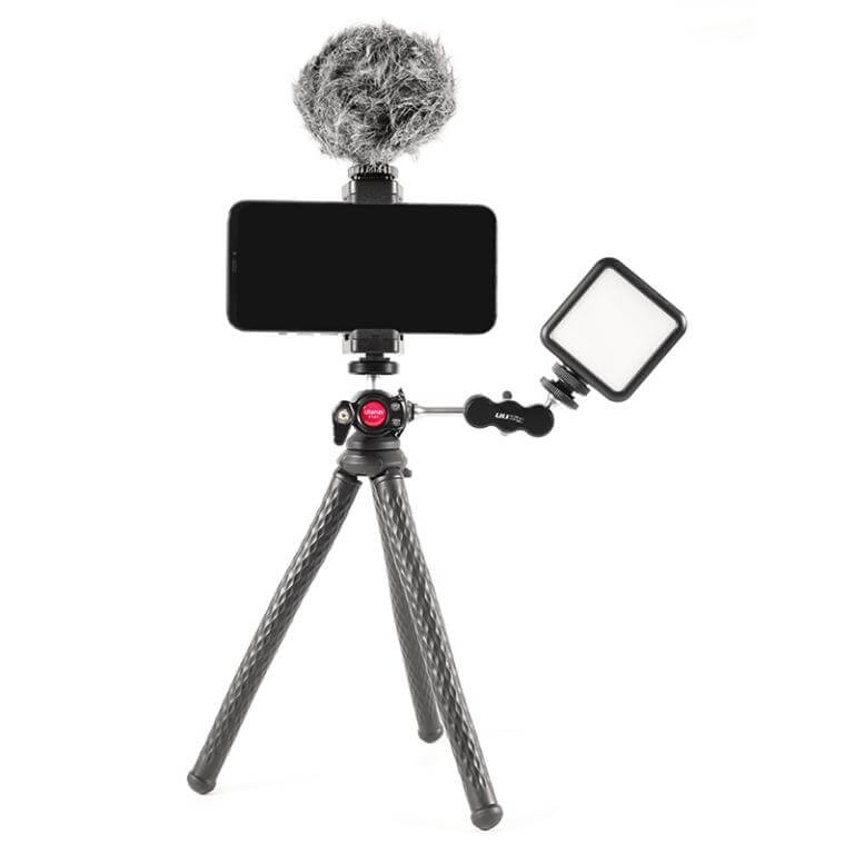  Ulanzi FT-01 Kamerastativ & mobilhållare av bläckfiskmodell