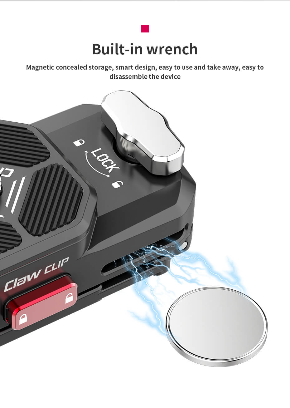  Ulanzi Kamerahölster med snabbkopplingsfäste & platta för bälte