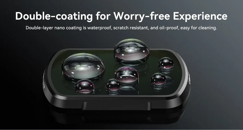  Ulanzi PK-01 Black Mist -suodatin DJI Osmo Pocket 3:lle