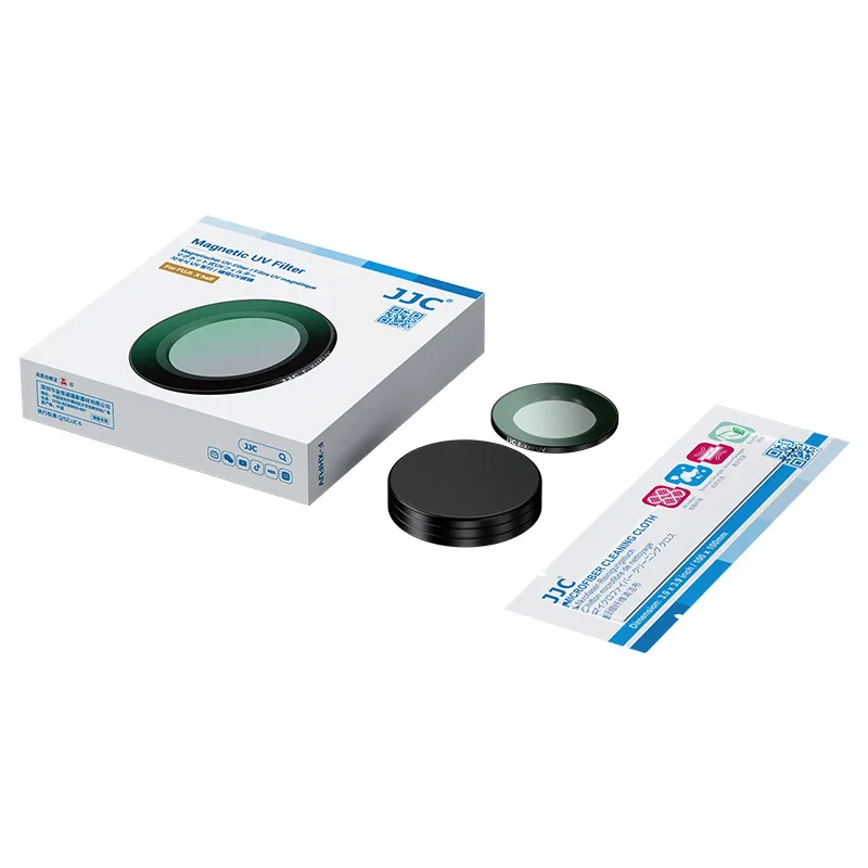 JJC F-XHFUV Magneettinen UV-suodatin ja objektiivinsuojus Fujifilm X half