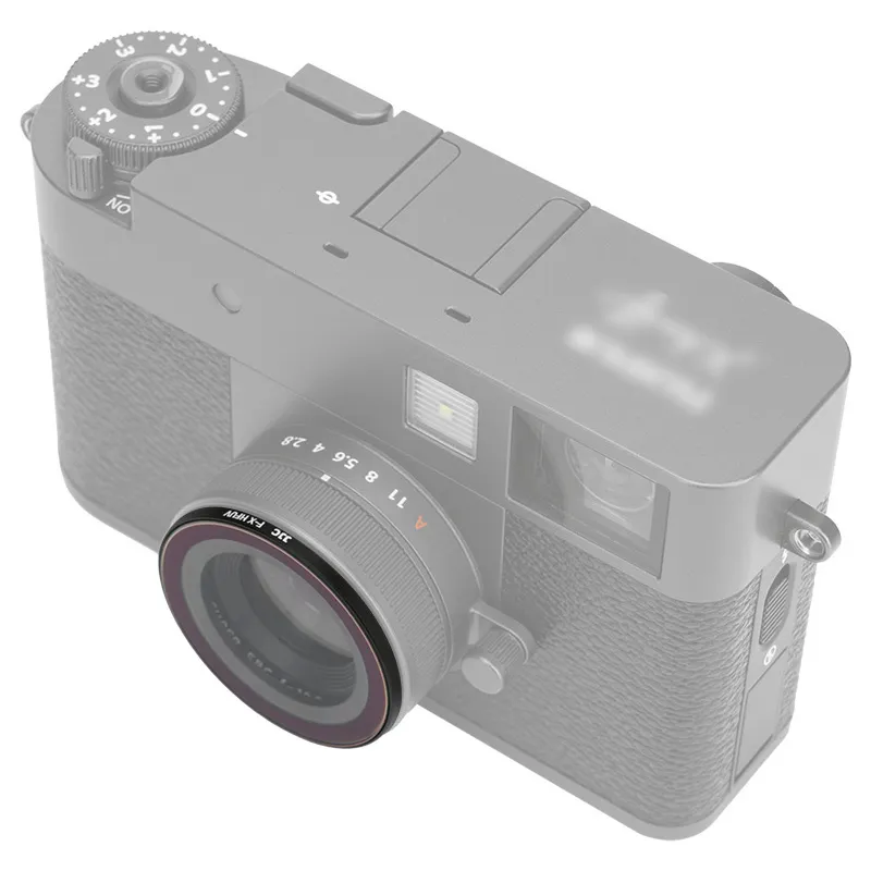  JJC F-XHFUV Magneettinen UV-suodatin ja objektiivinsuojus Fujifilm X half